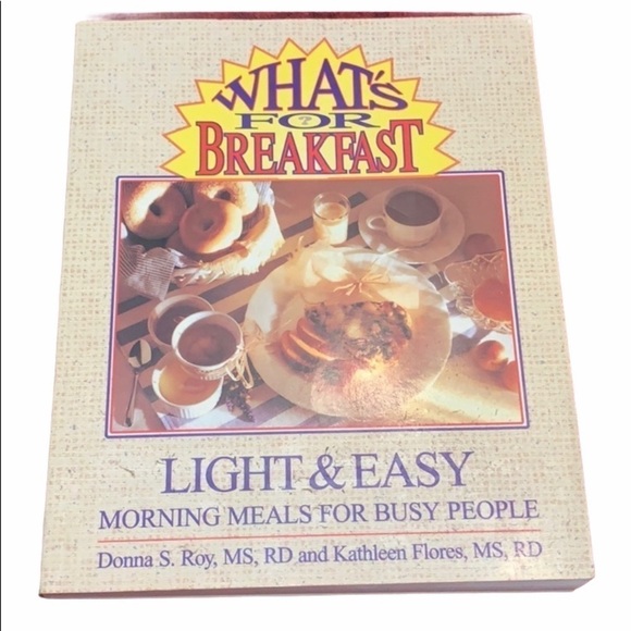 WHAT’S FOR BREAKFAST LIGHT & EASY COOKBOOK - Picture 1 of 2